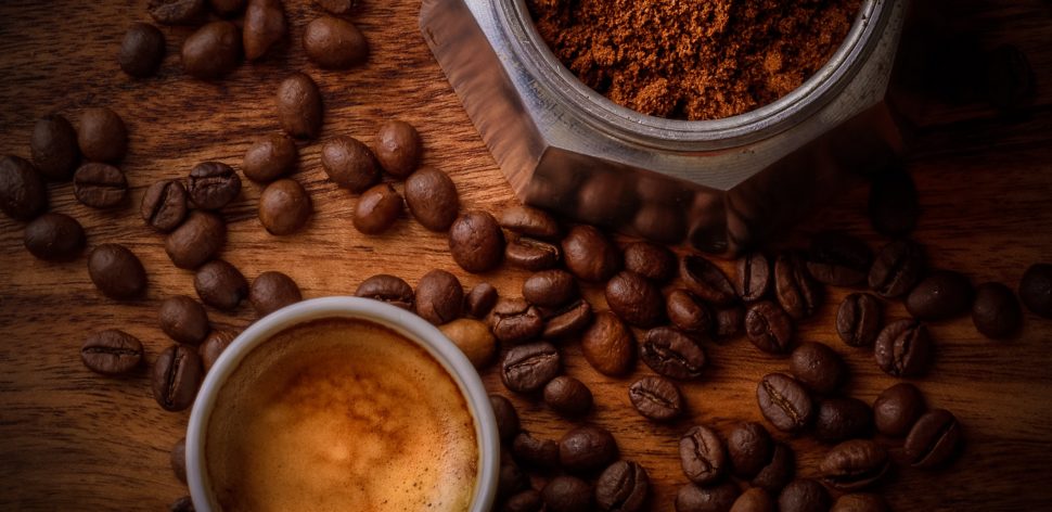 Armazene o pó de café corretamente para manter o aroma