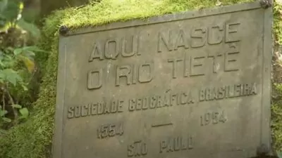 A nascente do Rio Tietê em Salesópolis atrai turistas e promove reflexão ambiental | Imagem: Youtube